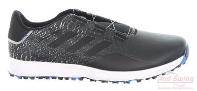 New Mens Golf Shoe Adidas S2G SL BOA 15 Black MSRP $110 GV9789