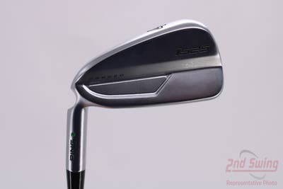 Ping i525 Single Iron 4 Iron AWT 2.0 Steel Stiff Left Handed Green Dot 39.75in