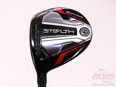TaylorMade Stealth Plus Fairway Wood 3 Wood 3W 15° PX HZRDUS Smoke Red RDX 65 Graphite Regular Left Handed 43.5in