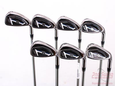 Wilson Staff D7 Iron Set 5-PW GW UST Mamiya Recoil 460 F2 Graphite Senior Right Handed 38.25in