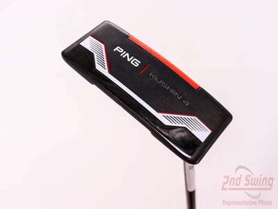Ping 2021 Kushin 4 Putter Strong Arc Steel Right Handed Black Dot 35.0in