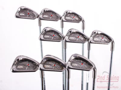Ping ISI K Iron Set 3-PW SW FST KBS Tour Steel Stiff Right Handed Red dot 38.0in