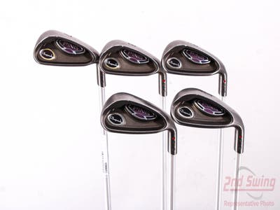 Ping Rhapsody Iron Set 7-PW SW Ping ULT 129I Ladies Graphite Ladies Right Handed Red dot 36.5in