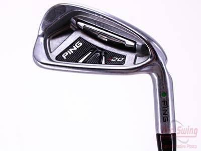 Ping I20 Single Iron 6 Iron FST KBS Tour Steel Stiff Right Handed Green Dot 38.25in