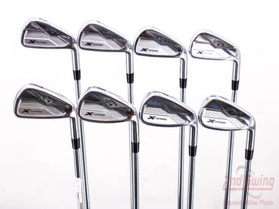 Callaway 2018 X Forged Iron Set 3-PW Project X LZ 5.5 Steel Regular Right Handed 37.75in