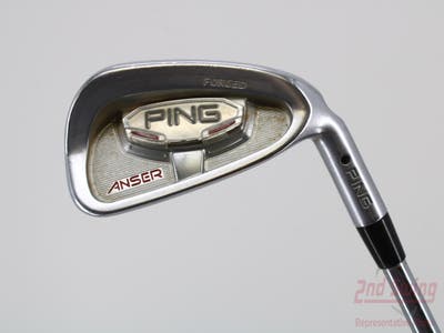 Ping Anser Forged 2010 Single Iron 7 Iron True Temper Dynamic Gold S300 Steel Stiff Right Handed Black Dot 37.25in