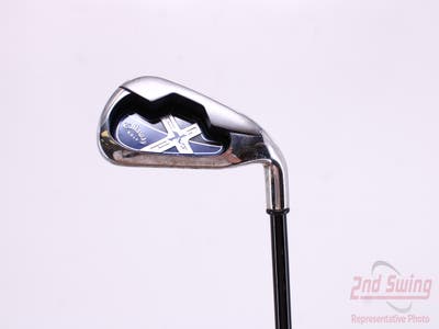 Callaway X-18 Single Iron 6 Iron S2S Fitting System Black 85 Graphite Stiff Right Handed 38.25in