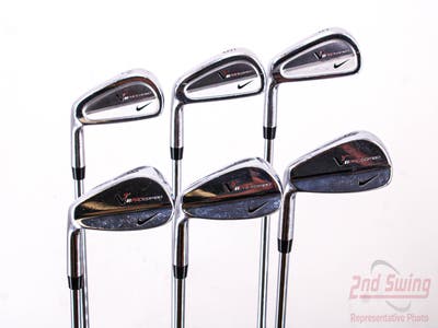 Nike Victory Red Pro Combo Iron Set 5-PW True Temper Speed Step 80 Steel Regular Left Handed 39.5in