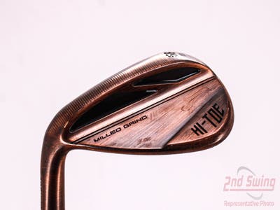 TaylorMade Milled Grind HI-TOE 3 Copper Wedge Lob LW 58° 13 Deg Bounce Project X Rifle 6.5 Steel X-Stiff Left Handed 35.0in