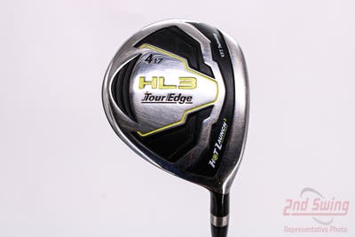 Tour Edge Hot Launch 3 Offset Fairway Wood 4 Wood 4W 17° UST Mamiya HL3 Graphite Stiff Right Handed 43.0in