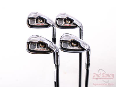 TaylorMade Tour Burner Iron Set 8-PW AW TM Reax 65 Graphite Regular Right Handed 36.75in