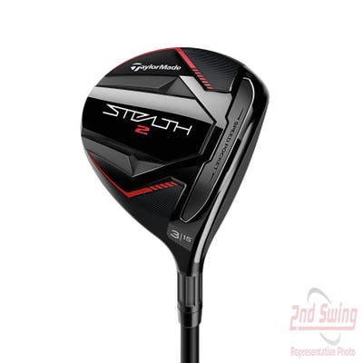 New TaylorMade Stealth 2 Fairway Wood 3 Wood 3W 15° Fujikura Ventus Red TR 6 Graphite Stiff Right Handed 43.25in