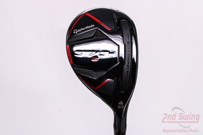 Mint TaylorMade Stealth 2 Rescue Hybrid 4 Hybrid 22° Fujikura Ventus Red TR 7 Graphite Stiff Right Handed 40.25in