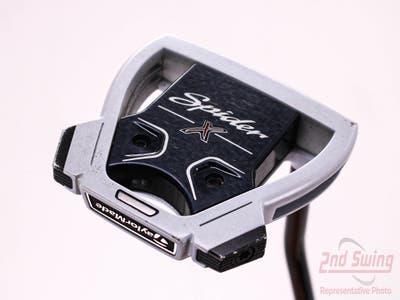 TaylorMade Spider X Chalk Single Bend Putter Slight Arc Steel Right Handed 33.0in