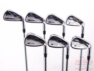 Callaway 2018 X Forged Iron Set 4-PW Project X 6.0 Steel Stiff Right Handed 39.75in