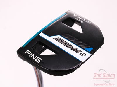 Ping Sigma 2 Valor 400 Stealth Putter Straight Arc Steel Left Handed Black Dot 34.0in