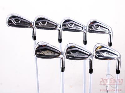 Mint Titleist 2021 T300 Iron Set 4-PW Mitsubishi Tensei Red AM2 Graphite Ladies Right Handed 37.0in