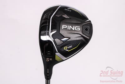 Ping G430 MAX Fairway Wood 5 Wood 5W 18° Tour 2.0 Chrome 75 Graphite Stiff Left Handed 42.75in