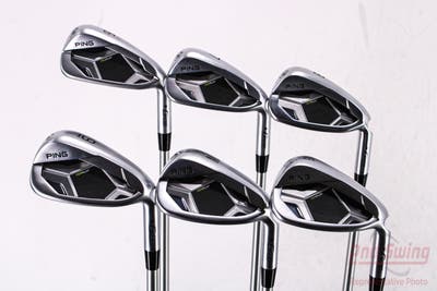 Ping G430 HL Iron Set 6-PW GW ALTA Quick 45 Graphite Senior Right Handed Black Dot 37.75in