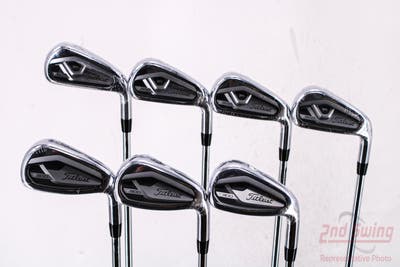 Mint Titleist 2021 T300 Iron Set 4-PW True Temper AMT Red R300 Steel Regular Right Handed 38.0in