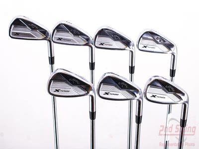 Callaway 2018 X Forged Iron Set 4-PW Project X LZ 5.5 Steel Stiff Right Handed 37.75in