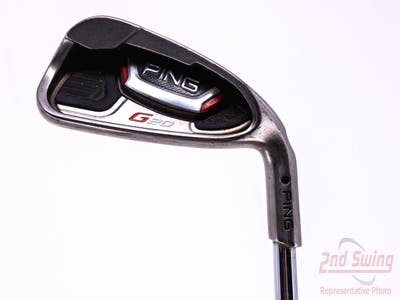 Ping G20 Single Iron 6 Iron Ping CFS Steel Senior Right Handed Black Dot 37.5in