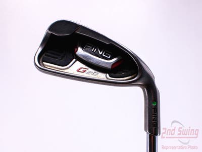 Ping G20 Single Iron 4 Iron Ping CFS Steel Regular Right Handed Green Dot 38.5in
