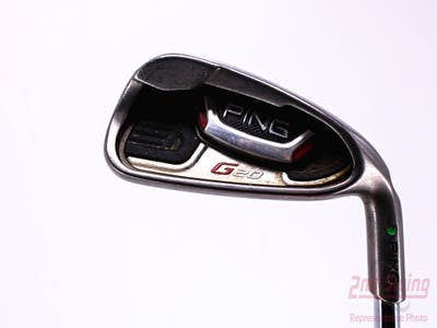 Ping G20 Single Iron 6 Iron Ping CFS Steel Regular Right Handed Green Dot 37.5in