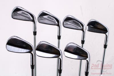 Titleist 620 CB/MB Combo Set Iron Set 4-PW FST KBS Tour 120 Steel Stiff Right Handed 38.5in