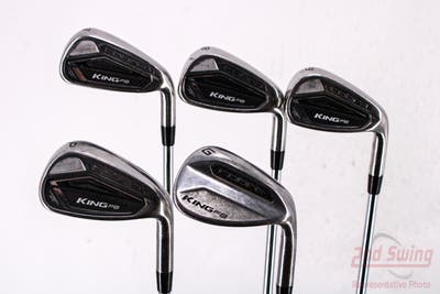 Cobra King F8 Iron Set 7-PW GW Nippon NS Pro Zelos 7 Steel Senior Right Handed 35.5in