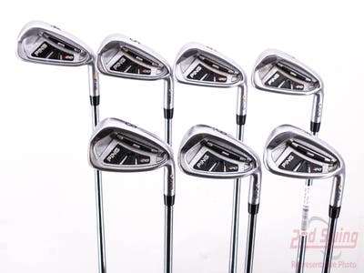 Ping I20 Iron Set 4-PW Ping TFC 169I Steel Stiff Right Handed Yellow Dot 38.0in