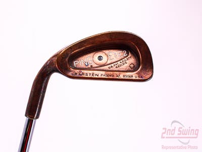 Ping Eye 2 Beryllium Copper Single Iron 2 Iron Ping AWT with Cushin Insert Steel Senior Left Handed Black Dot 40.0in