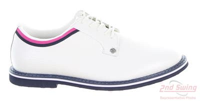 New Mens Golf Shoe G-Fore Grosgrain Gallivanter 9.5 White MSRP $185 G4MS21EF103