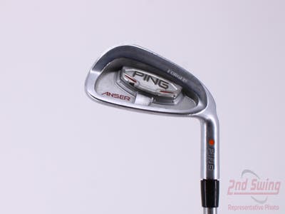 Ping Anser Forged 2010 Single Iron 9 Iron FST KBS Tour C-Taper 120 Steel Stiff Right Handed Orange Dot 35.5in