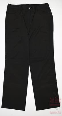 New Womens Nivo Sport Golf Pants 12 Black MSRP $100 NI3210410