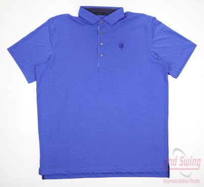 New W/ Logo Mens Greyson Peaks & Valleys Polo X-Large XL Dart MSRP $105 PPV2009 422