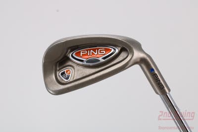 Ping i10 Single Iron 7 Iron Ping AWT Steel Stiff Right Handed Blue Dot 36.5in