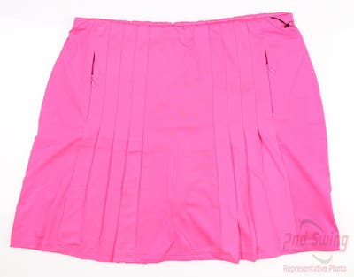 New Womens Tail Golf Skort Large L Pink MSRP $87