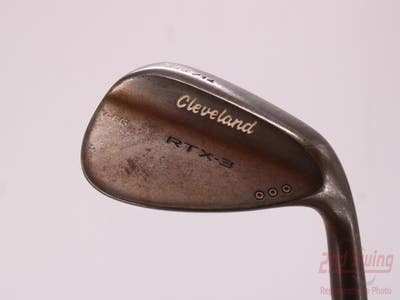 Cleveland RTX-3 Tour Raw Wedge Sand SW 56° 14 Deg Bounce True Temper Dynamic Gold Steel Wedge Flex Right Handed 35.25in