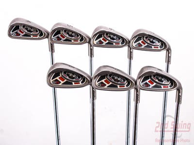 Ping G15 Iron Set 4-PW Ping AWT Steel Stiff Right Handed White Dot 39.25in