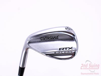 Cleveland RTX ZipCore Tour Satin Wedge Sand SW 54° 10 Deg Bounce Dynamic Gold Spinner TI Steel Wedge Flex Left Handed 35.0in