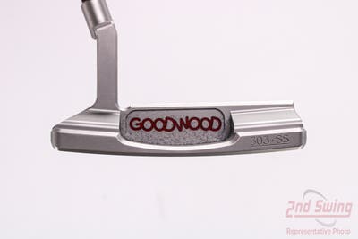 New Goodwood Custom Made Raw Carbon Steel Welded Flow-Neck G6 Putter Right Handed 35.0in