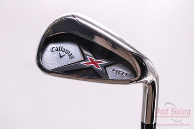 Mint Callaway X Hot 19 Single Iron 7 Iron Project X PXv Graphite Regular Right Handed 37.0in