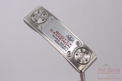 Mint Titleist Scotty Cameron Super Select Newport 2 Plus Putter Steel Right Handed 34.0in