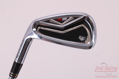 TaylorMade R9 TP Single Iron 6 Iron FST KBS Tour Steel Stiff Left Handed 37.5in