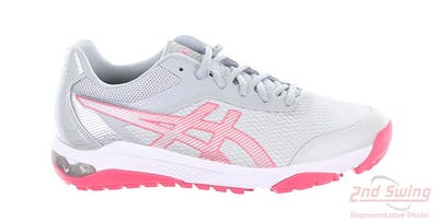 New Womens Golf Shoe Asics GEL Course Ace 6.5 Glacier Gray/Pink Cameo MSRP $150 1112A036-020