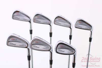 Titleist 695 CB Forged Iron Set 3-9 Iron True Temper Dynamic Gold S300 Steel Stiff Right Handed 38.25in