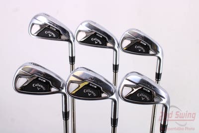 Callaway Apex 21 Iron Set 6-PW GW UST Mamiya Recoil ZT9 F3 Graphite Regular Right Handed 37.5in