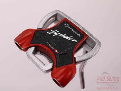 TaylorMade Spider Tour Silver Double Bend Putter Steel Right Handed 35.0in