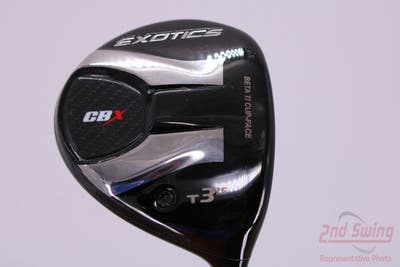 Tour Edge Exotics CBX T3 Fairway Wood 3 Wood 3W 15° Project X Even Flow Blue 65 Graphite Stiff Right Handed 43.0in